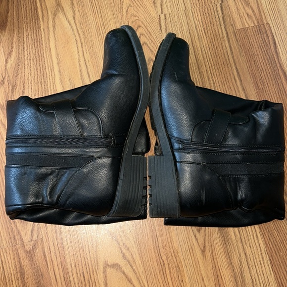 Torrid Black 10 1/2 WW Knee-High Boots - Picture 2 of 4